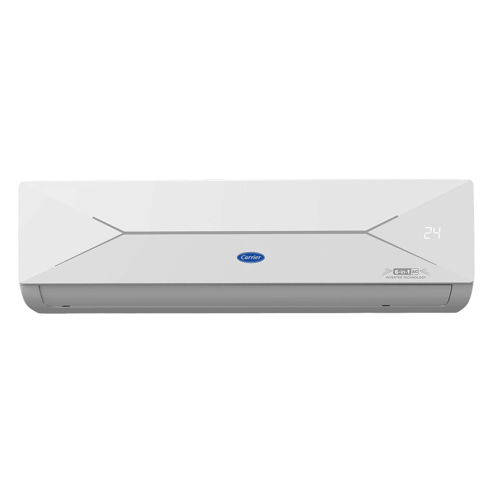 Carrier ESTER EDGE FXi 6 in 1 Convertible 2 Ton 3 Star Inverter Split Smart AC with Wi-Fi Supported (Copper Condenser, CAI24EE3R35W0)