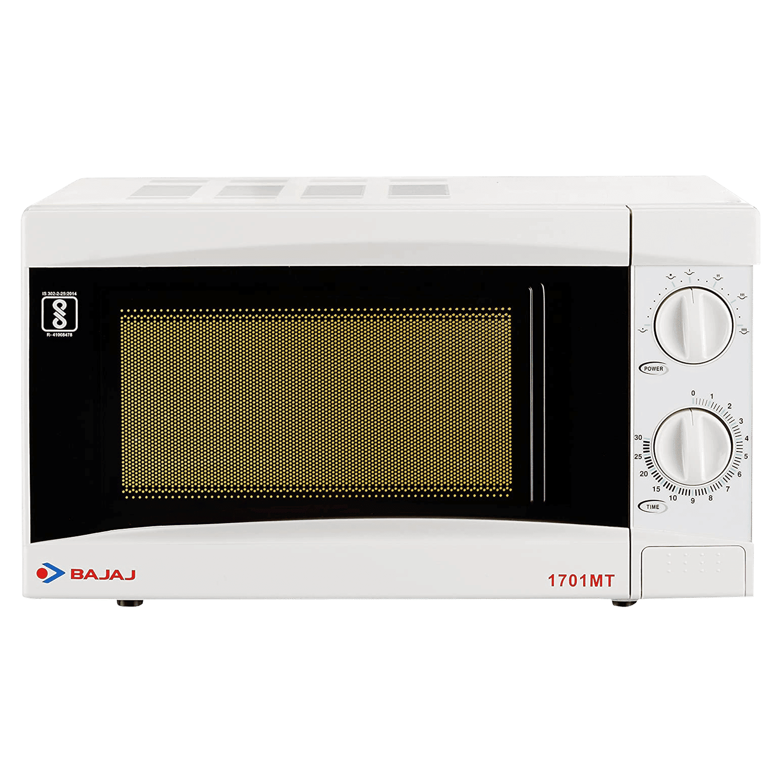 Bajaj 17 Litres Solo Microwave Oven (5 Power Level, 1701 MT, White)
