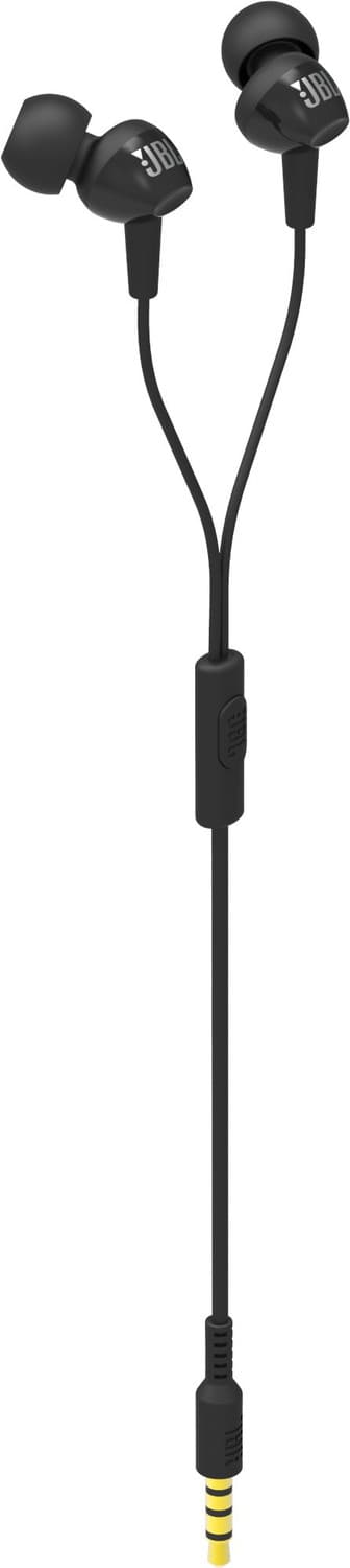 JBL C100SI Wired without Mic Headset (Black, In the Ear)