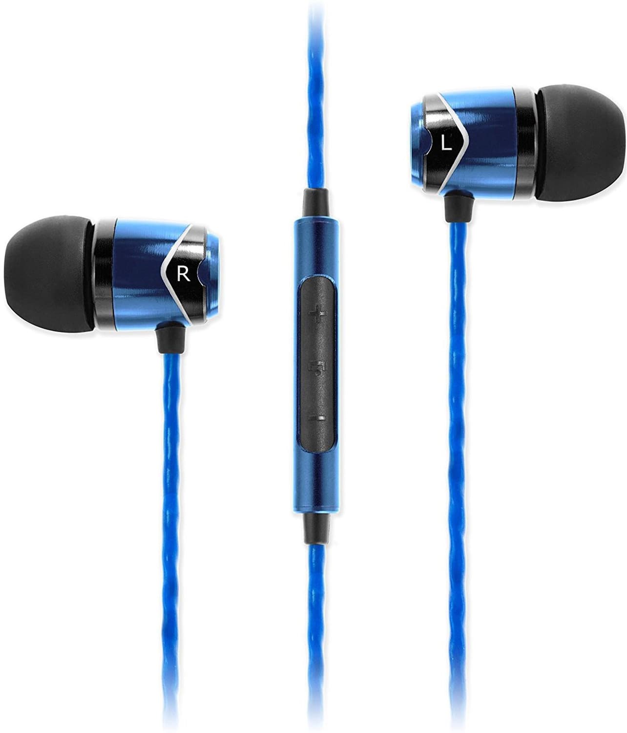 SoundMAGIC E10C Wired Headset (Blue, In the Ear)