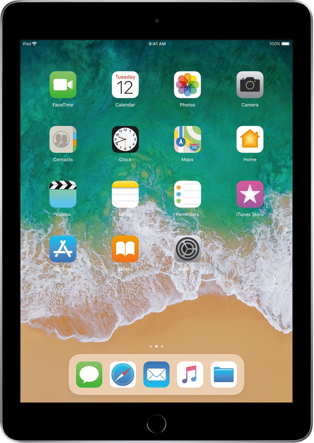 APPLE iPad (6th Gen) 128 GB ROM 9.7 inch with Wi-Fi Only (Space Grey)