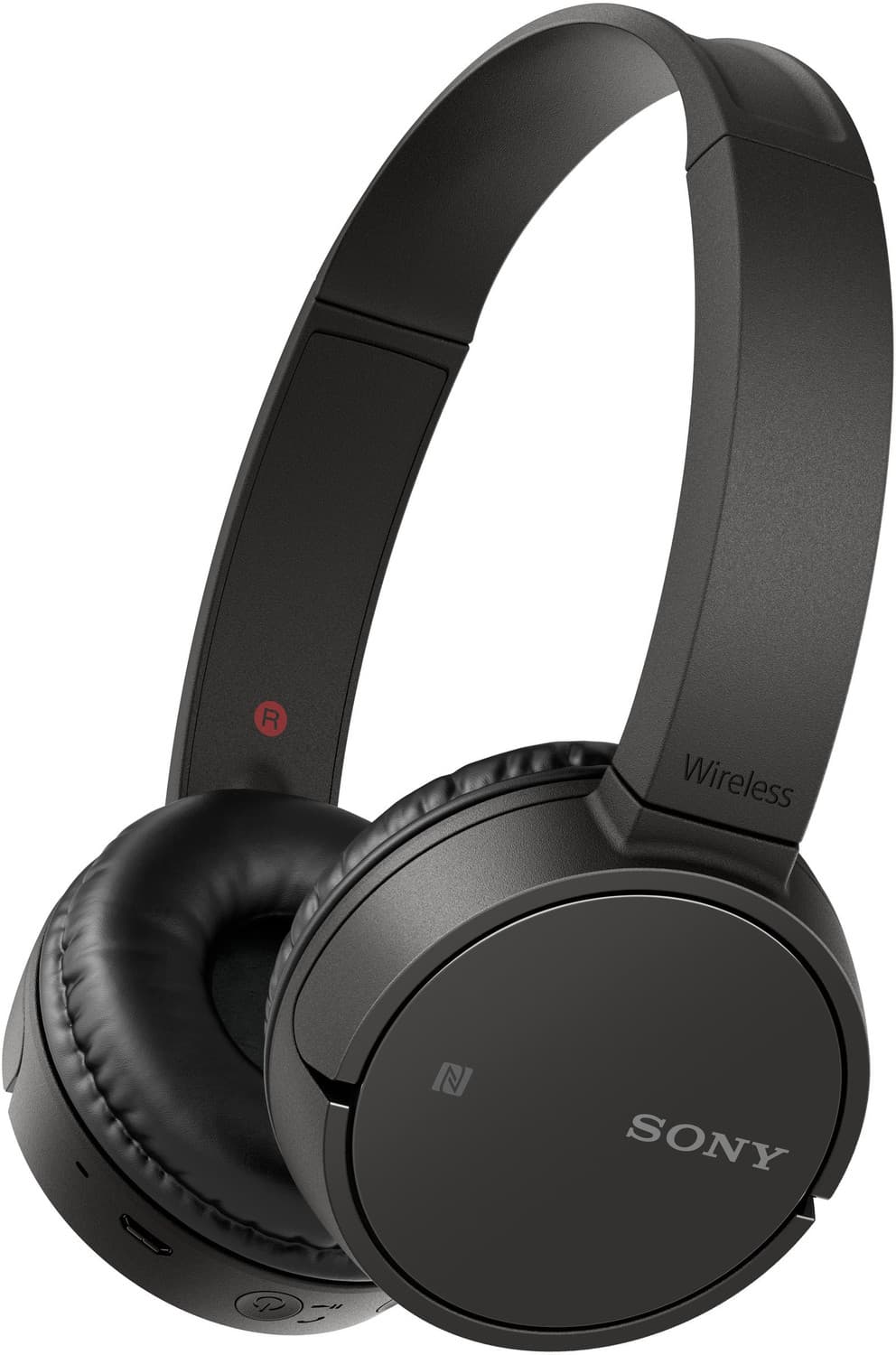 Sony WH-CH500 Google Assistant enabled Bluetooth Headset with Mic (Black, On the Ear)
