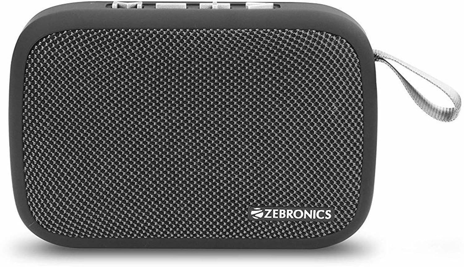 ZEBRONICS Delight Grey 3 W Bluetooth Speaker (Grey, Mono Channel)