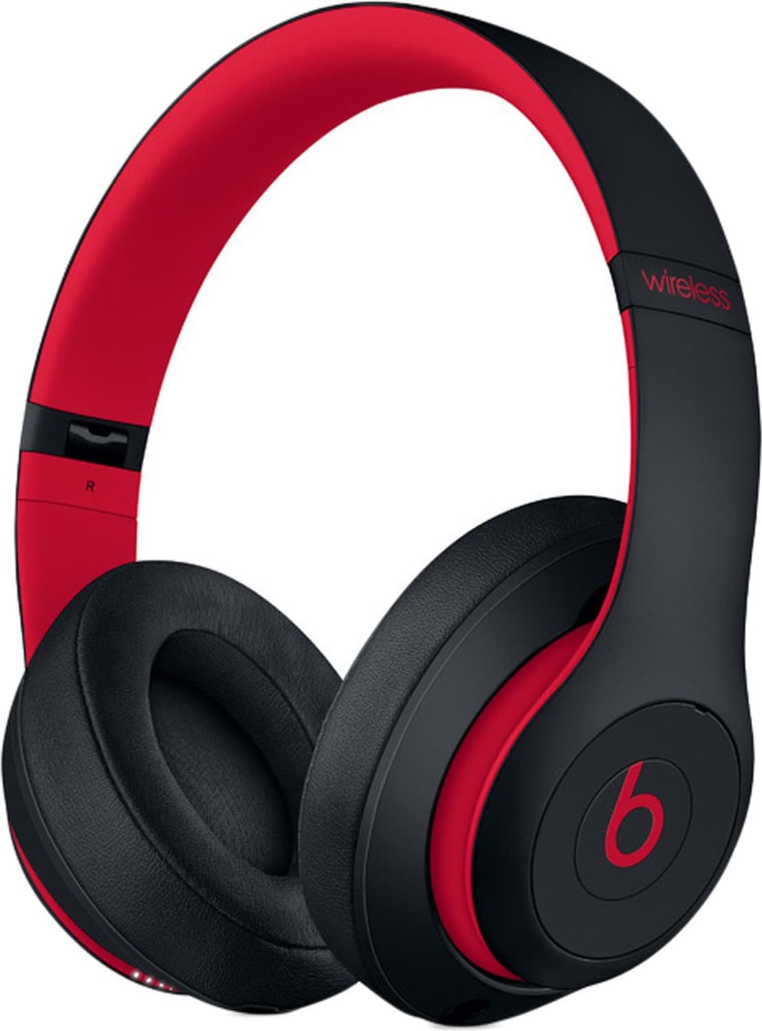Beats Studio3 - The Beats Decade Collection Bluetooth Headset (Defiant Black, Red, On the Ear)