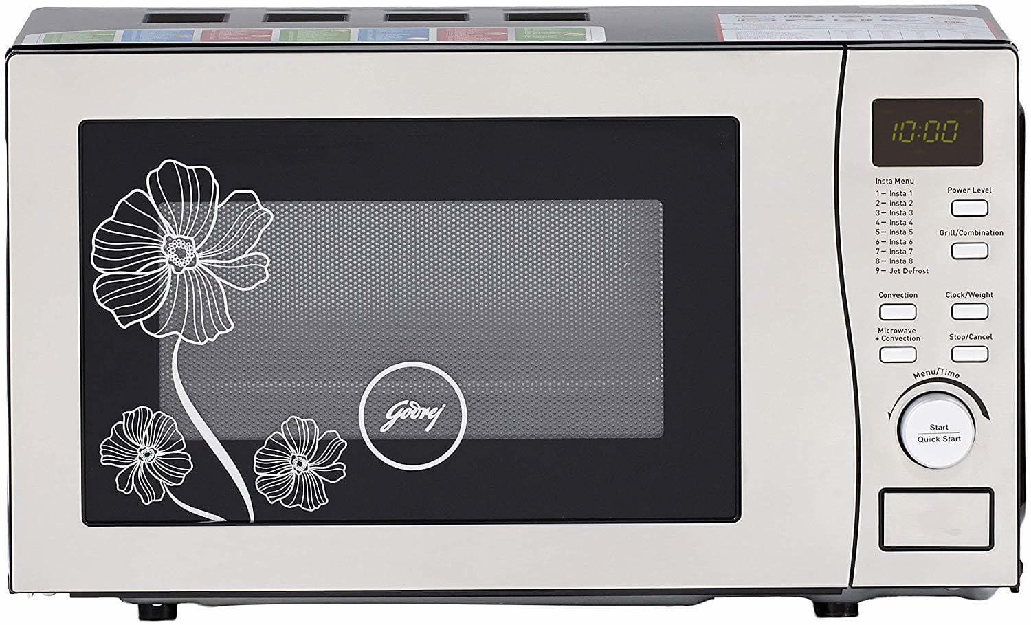 Godrej 20 L Convection Microwave Oven (GMX 20CA5 MLZ, Silver)