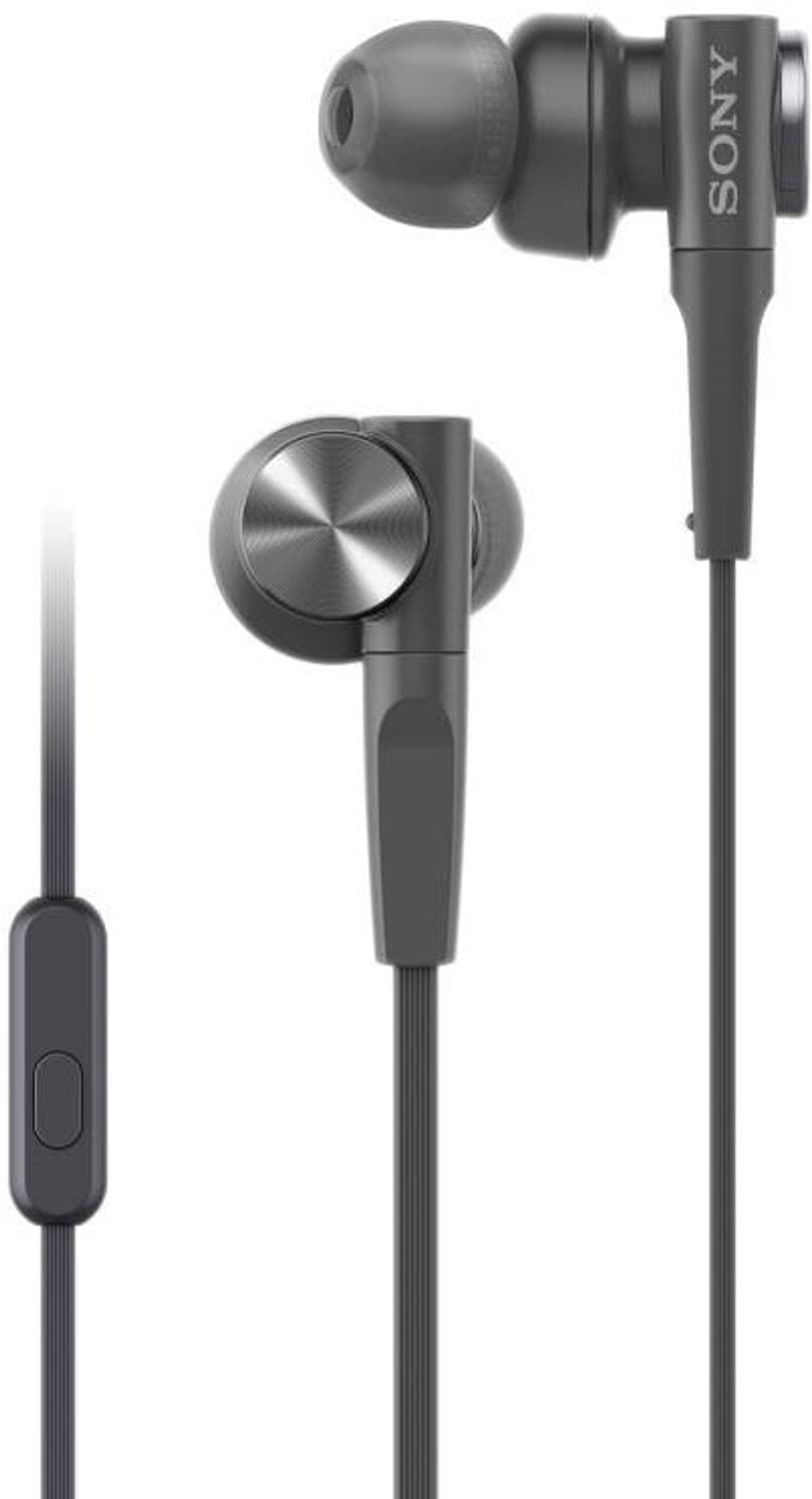 SONY XB55AP Wired Headset (Black, In the Ear)