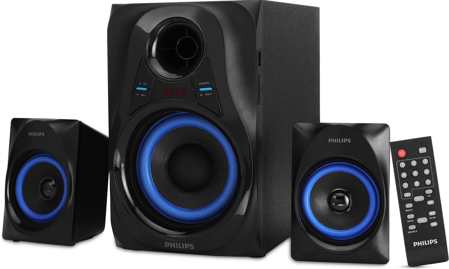 PHILIPS MMS2580B/94 20 W Portable Bluetooth Home Theatre