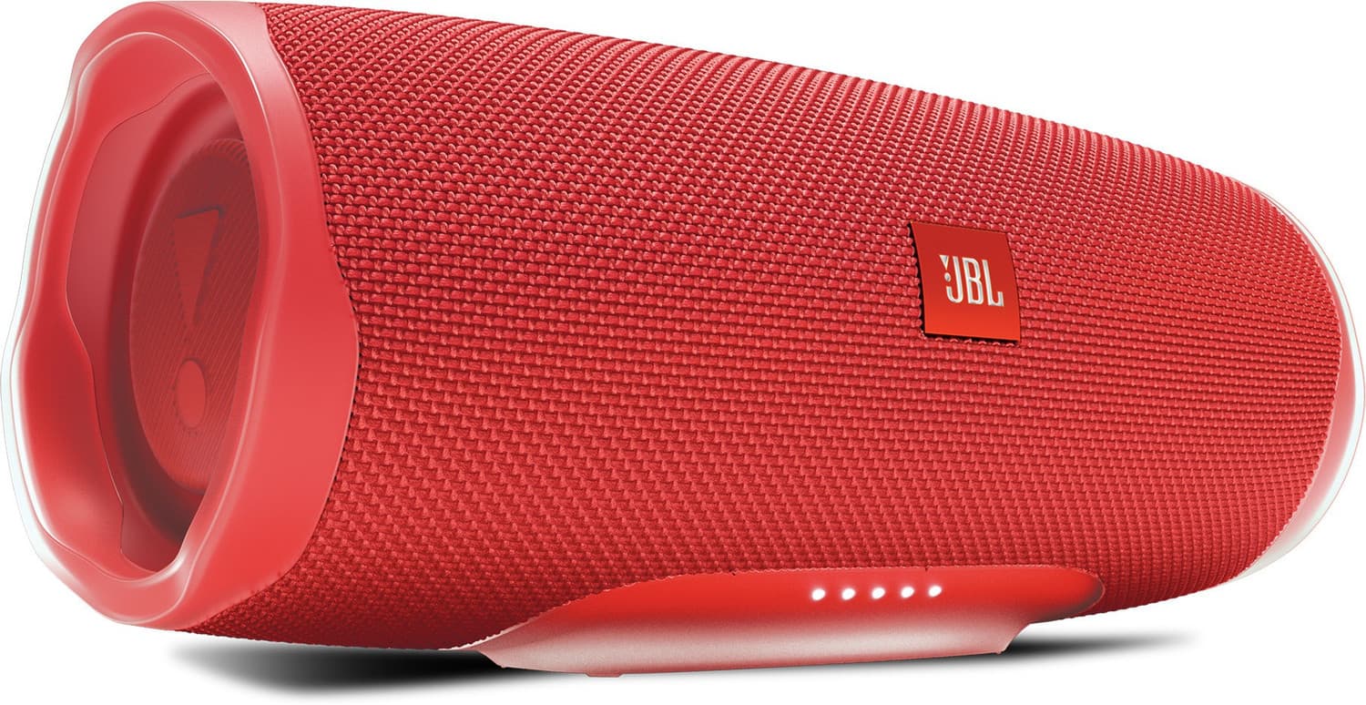 JBL Charge 4 IPX7 with In-Built Powerbank 30 W Portable Bluetooth Party Speaker (Red, Stereo Channel)