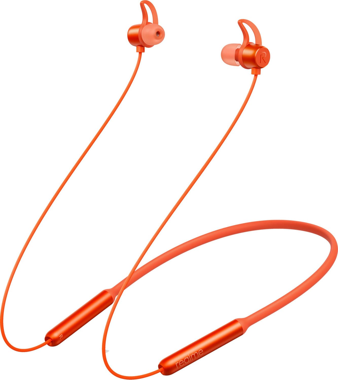 realme Buds Wireless Bluetooth Headset (Orange, In the Ear)
