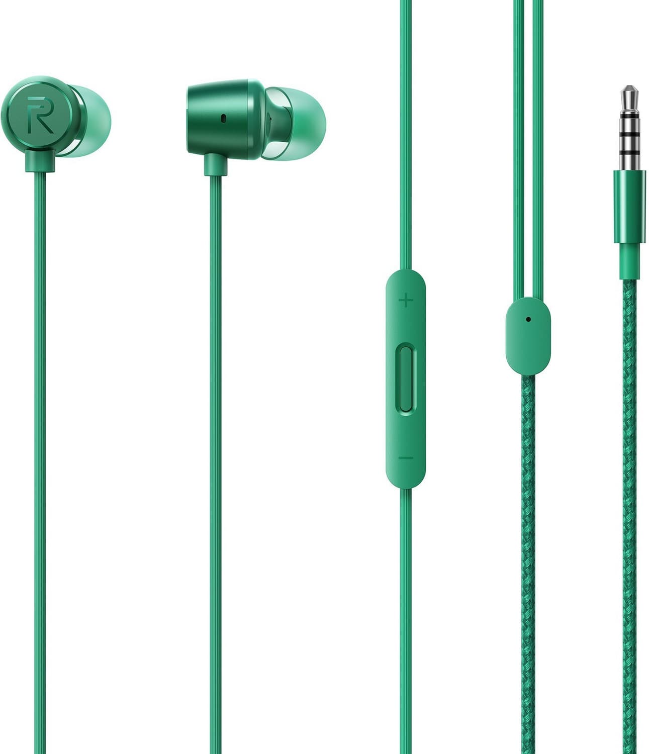 realme Buds 2 Wired Headset (Green, In the Ear)