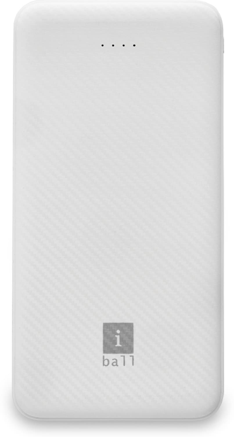 iball 10000 mAh Power Bank (12 W) (White, Lithium Polymer)