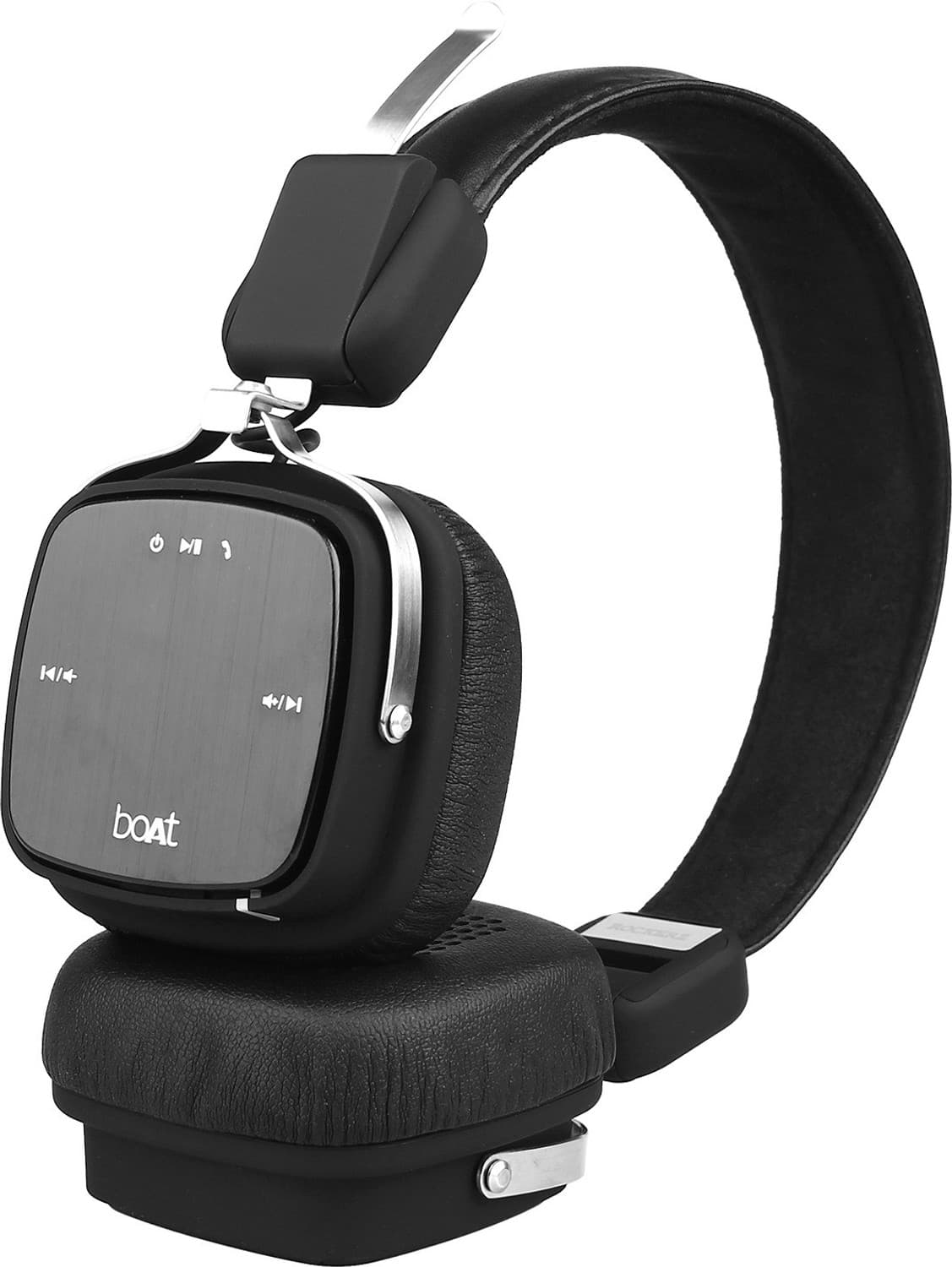 boAt Rockerz 600 HD Sound Bluetooth Headset (Black, On the Ear)