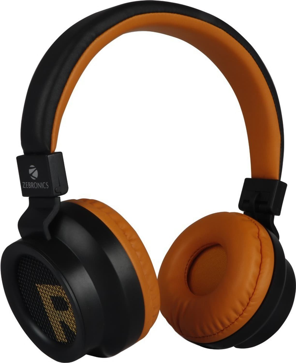 ZEBRONICS ZEB-BANG Bluetooth Headset (Orange, On the Ear)