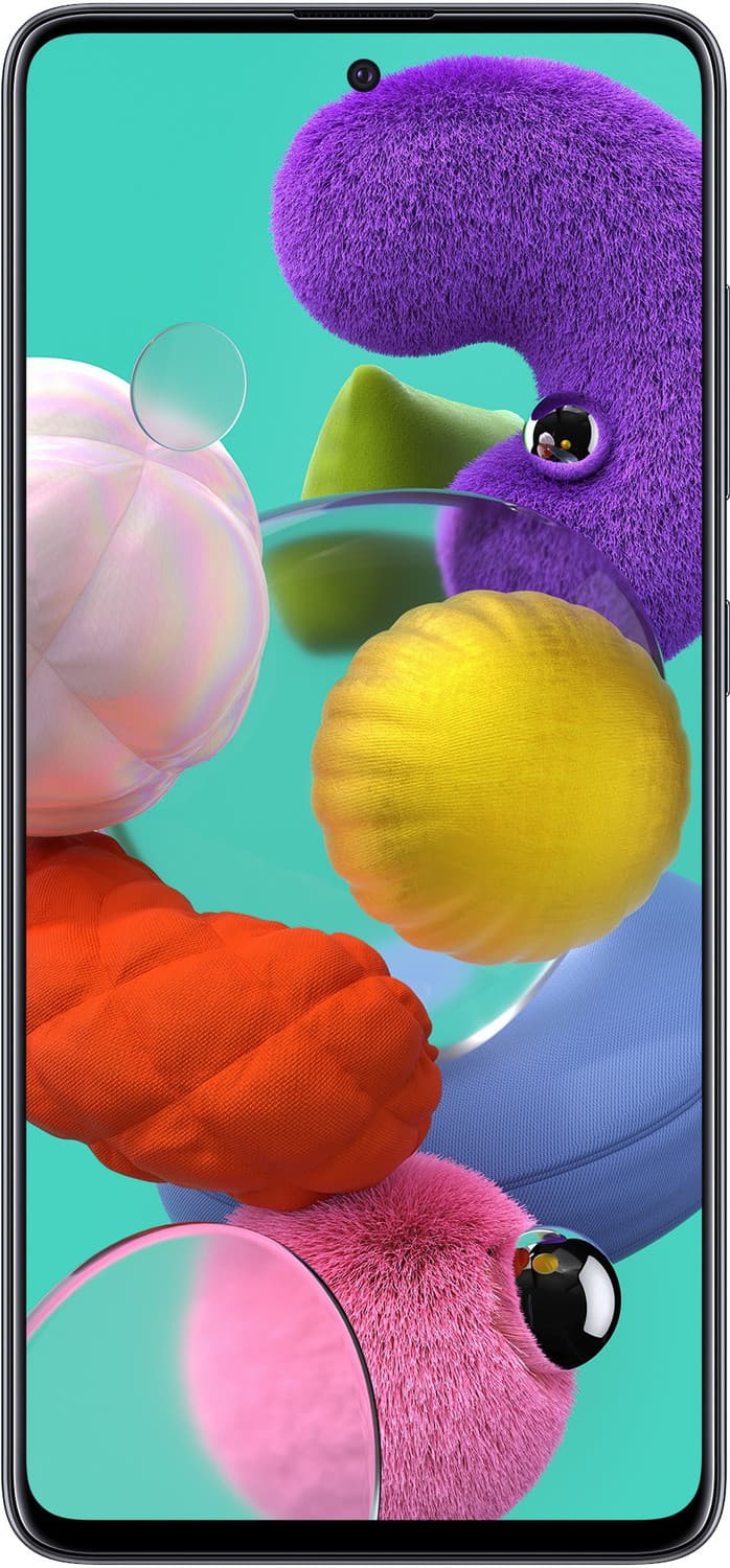 SAMSUNG Galaxy A51 (Prism Crush Black, 128 GB)