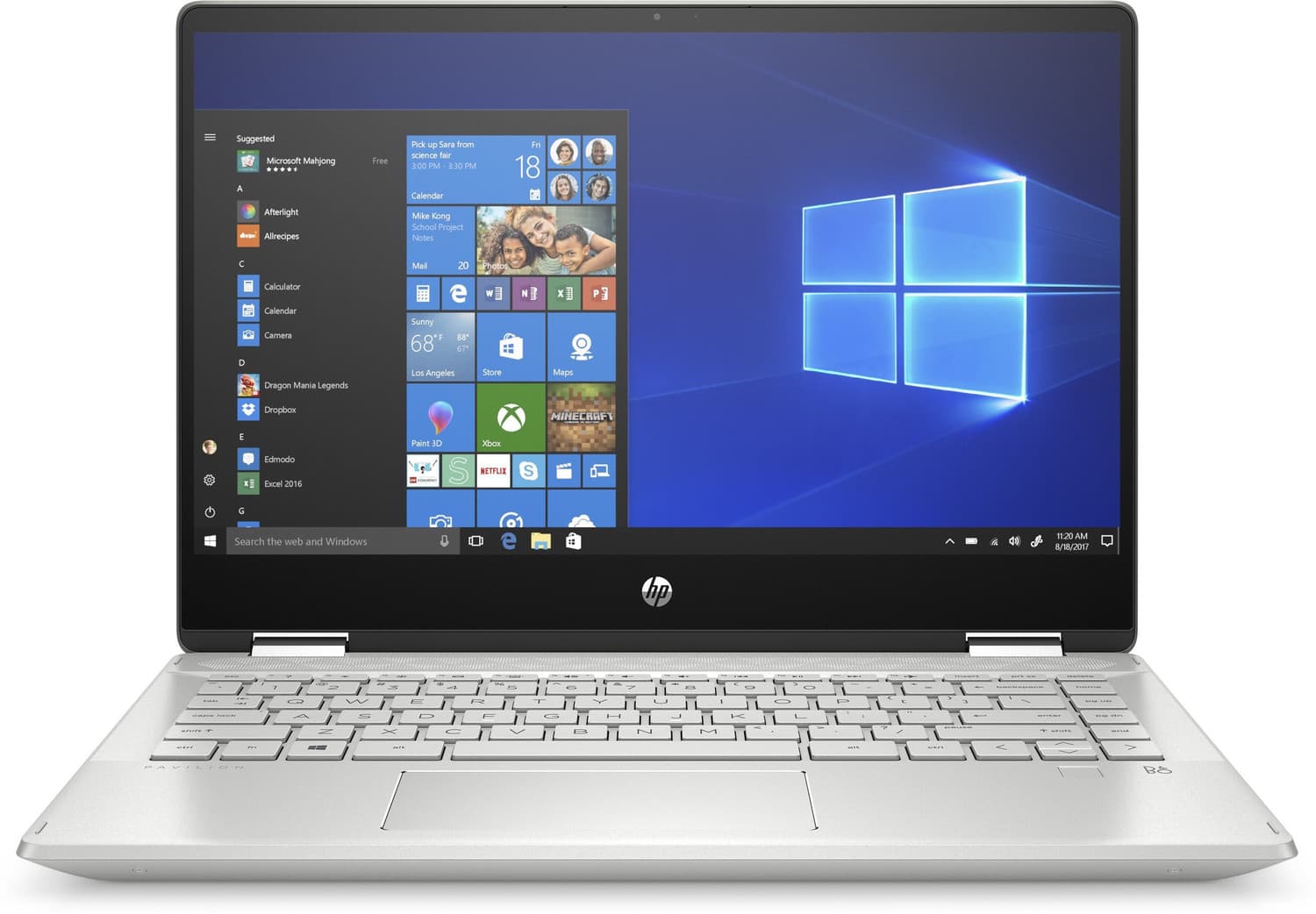 HP Pavilion x360 Core i7 10th Gen - (8 GB/512 GB SSD/Windows 10 Home) 14-dh1180TU 2 in 1 Laptop