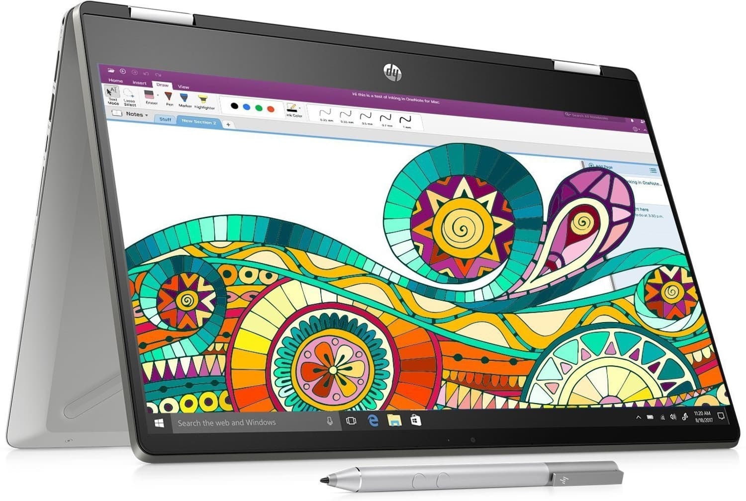 HP Pavilion x360 Core i3 8th Gen - (4 GB/256 GB SSD/Windows 10 Home) 14-dh0107TU 2 in 1 Laptop