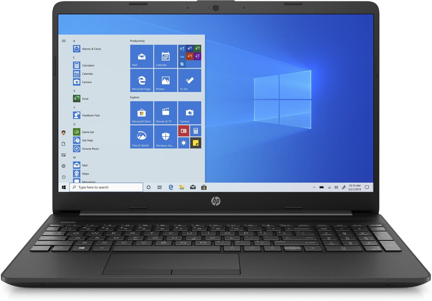 HP 15s Core i3 10th Gen - (8 GB/1 TB HDD/256 GB SSD/Windows 10 Home) 15s-du1064TU Laptop (15.6 inch, Jet Black, 1.82 KG, With MS Office)