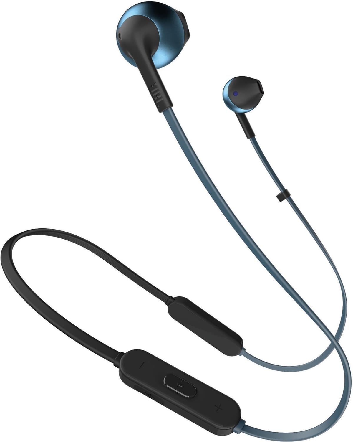 JBL T205BT Bluetooth Headset (Blue, In the Ear)