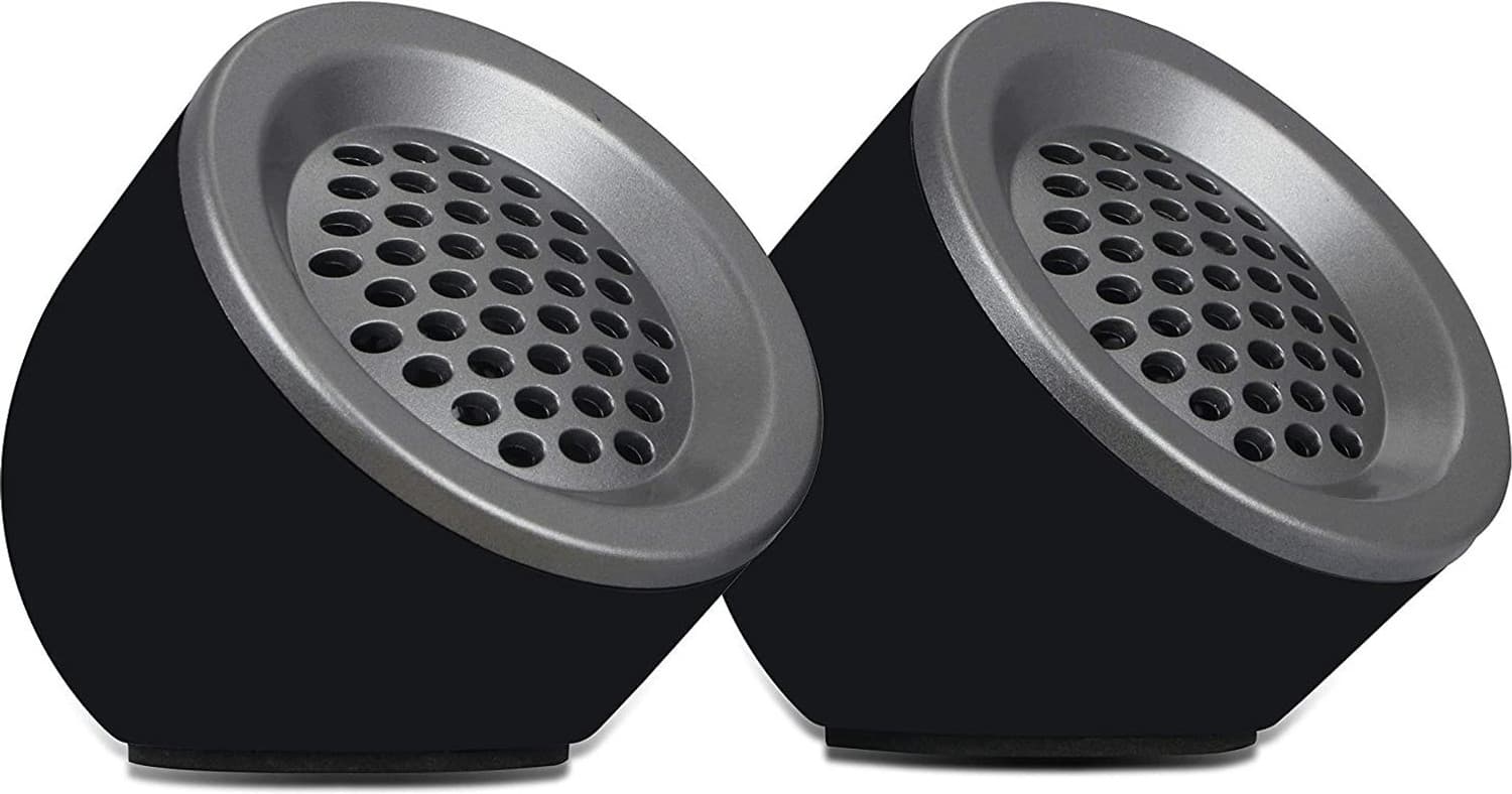 ZEBRONICS ZEB-PLUTO 5 W Laptop/Desktop Speaker (Black, 2.0 Channel) 5 W Laptop/Desktop Speaker (Black, 2.0 Channel)