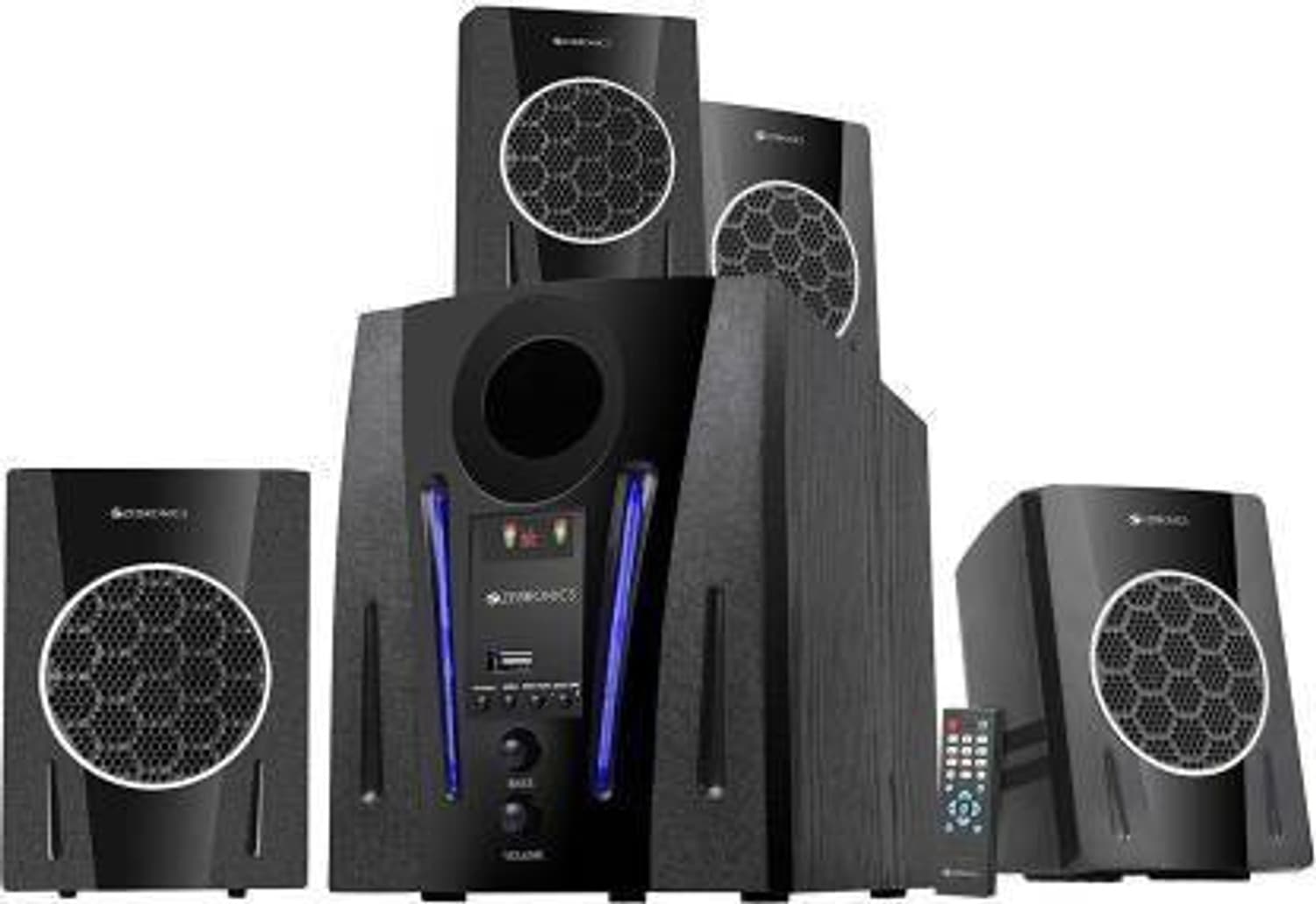 ZEBRONICS ZEB-BT2750 RUF 60 W Bluetooth Home Theatre (Black, 4.1 Channel)