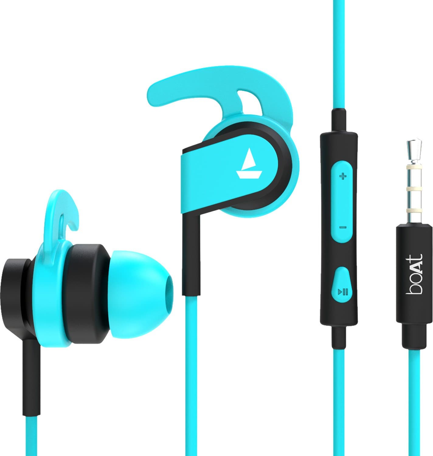 boAt Bassheads 242 Wired Headset (Blue, In the Ear)