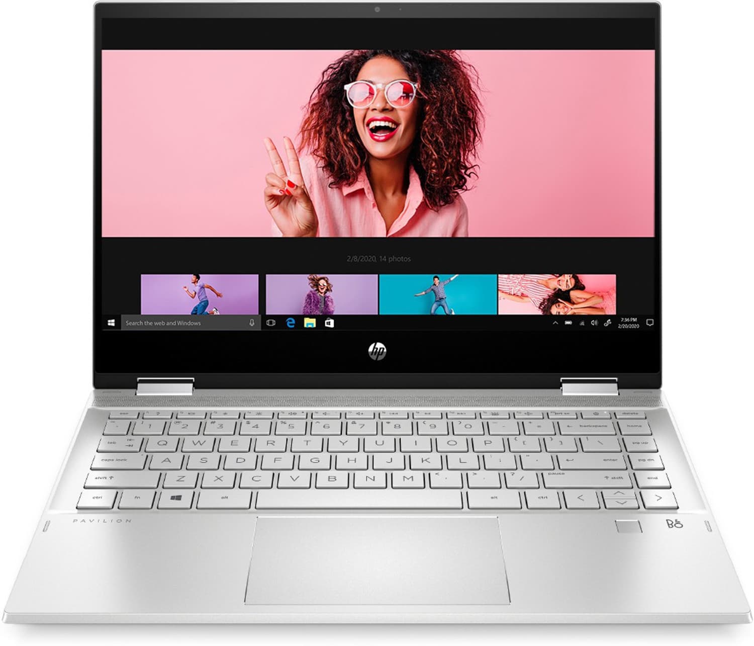 HP Pavilion x360 Core i5 10th Gen - (8 GB/512 GB SSD/Windows 10 Home) 14-dw0069TU 2 in 1 Laptop with inbuilt 4G LTE