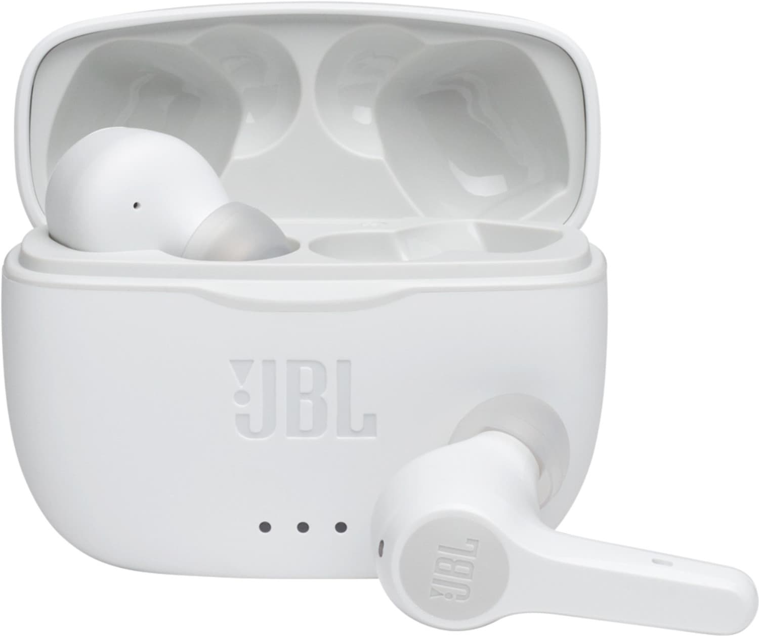 JBL Tune 215TWS Bluetooth Headset (White, True Wireless)