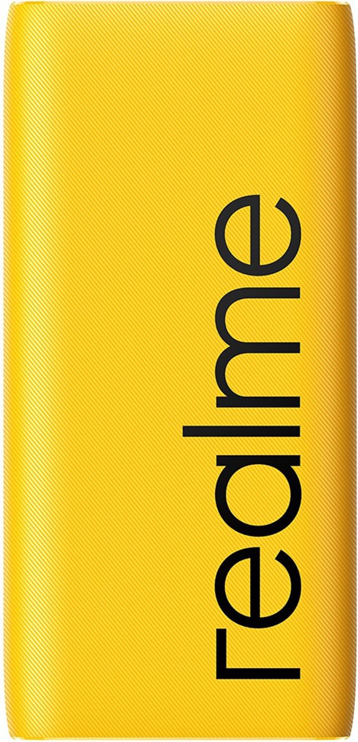 realme 20000 mAh Power Bank (18 W, Quick Charge 2.0) (Yellow, Lithium Polymer)