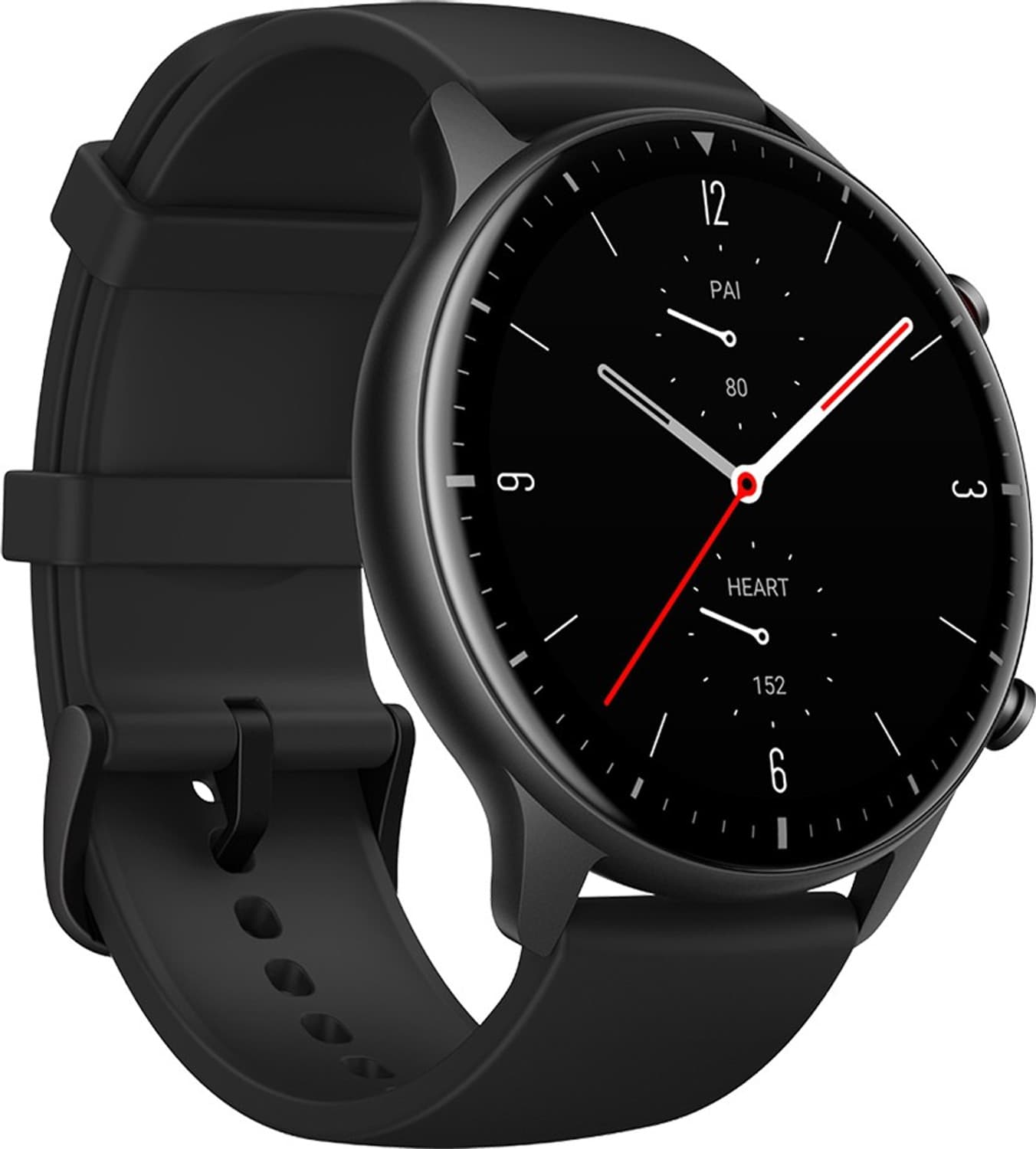 huami Amazfit GTR 2 1.39 HD AMOLED Bluetooth calling upto 10 days battery life Smartwatch (Black Strap, Regular)