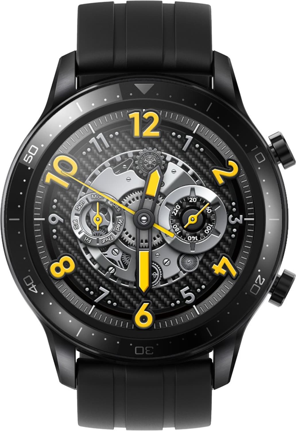 realme Watch S Pro (Black Strap, Regular)