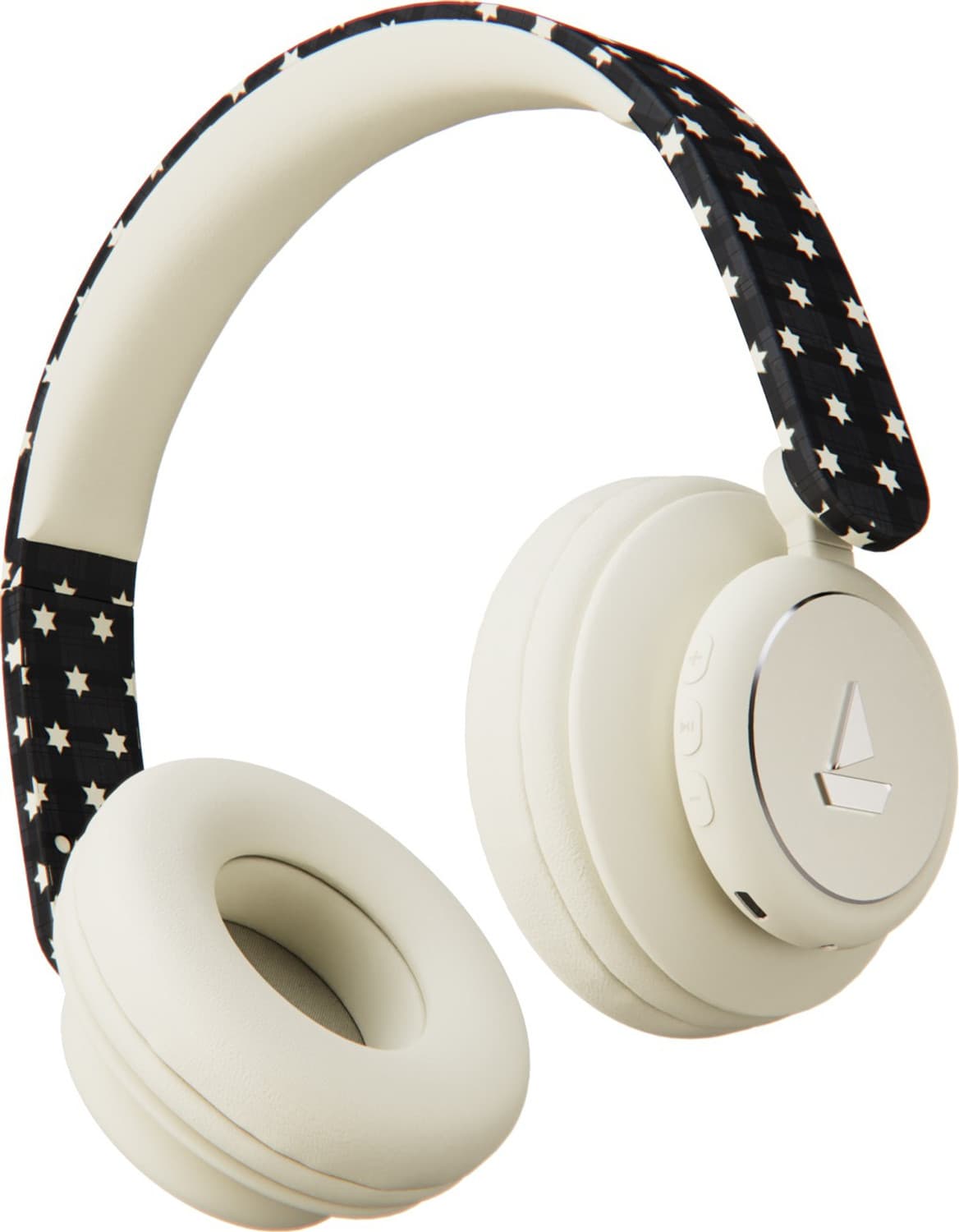 boAt Rockerz 450 Wired, Bluetooth Headset (Black Star, On the Ear)