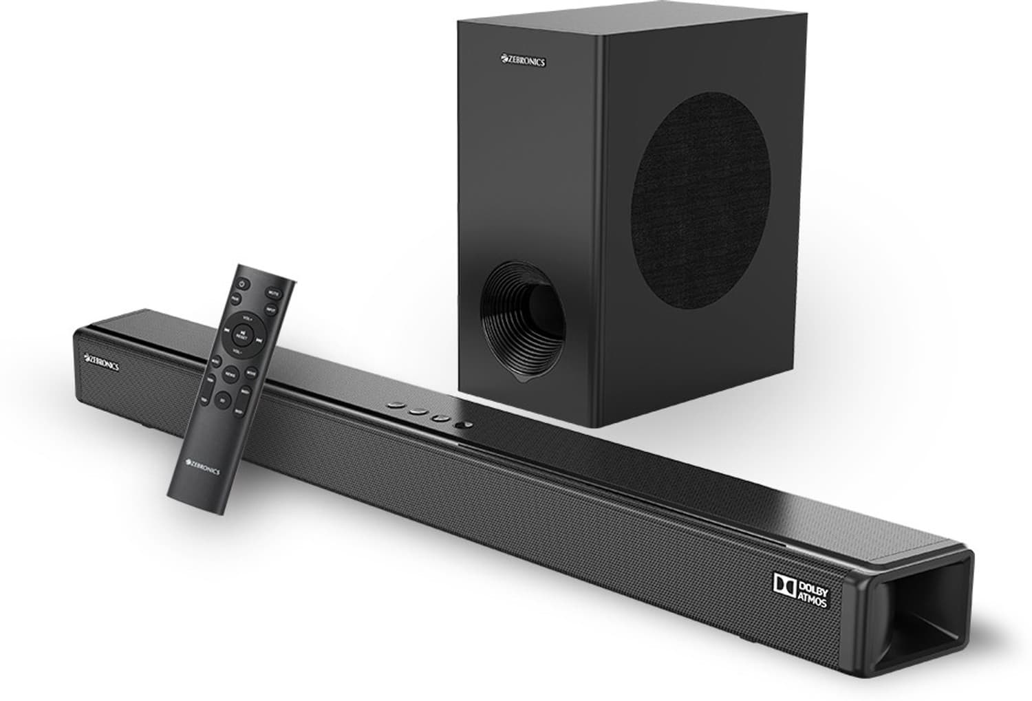 ZEBRONICS ZEB-JUKE BAR 9800 DWS Pro Dolby Atmos With Wireless Subwoofer 450 W Bluetooth Soundbar