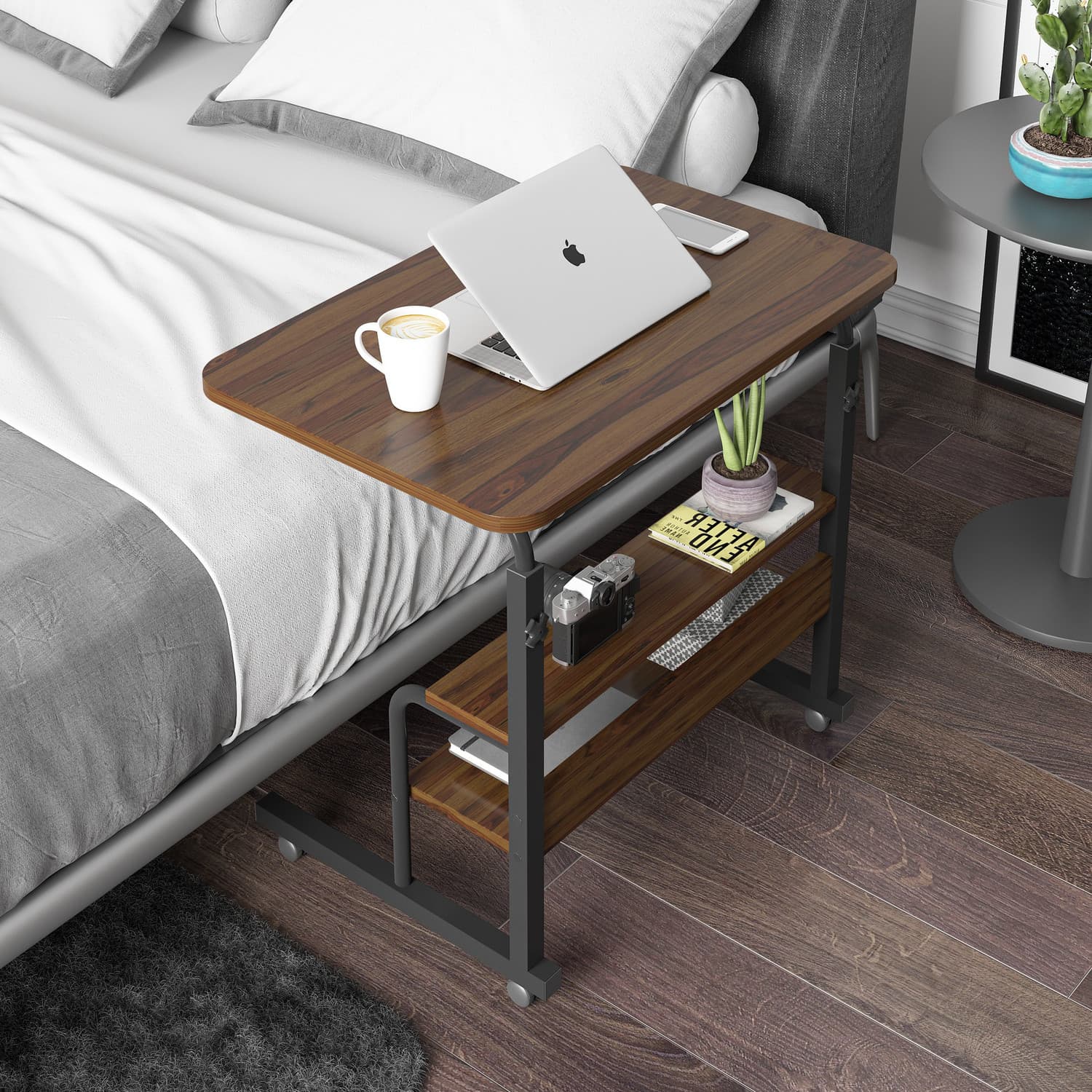 Furn Master Wood Portable Laptop Table (Finish Color - Brown, DIY(Do-It-Yourself))