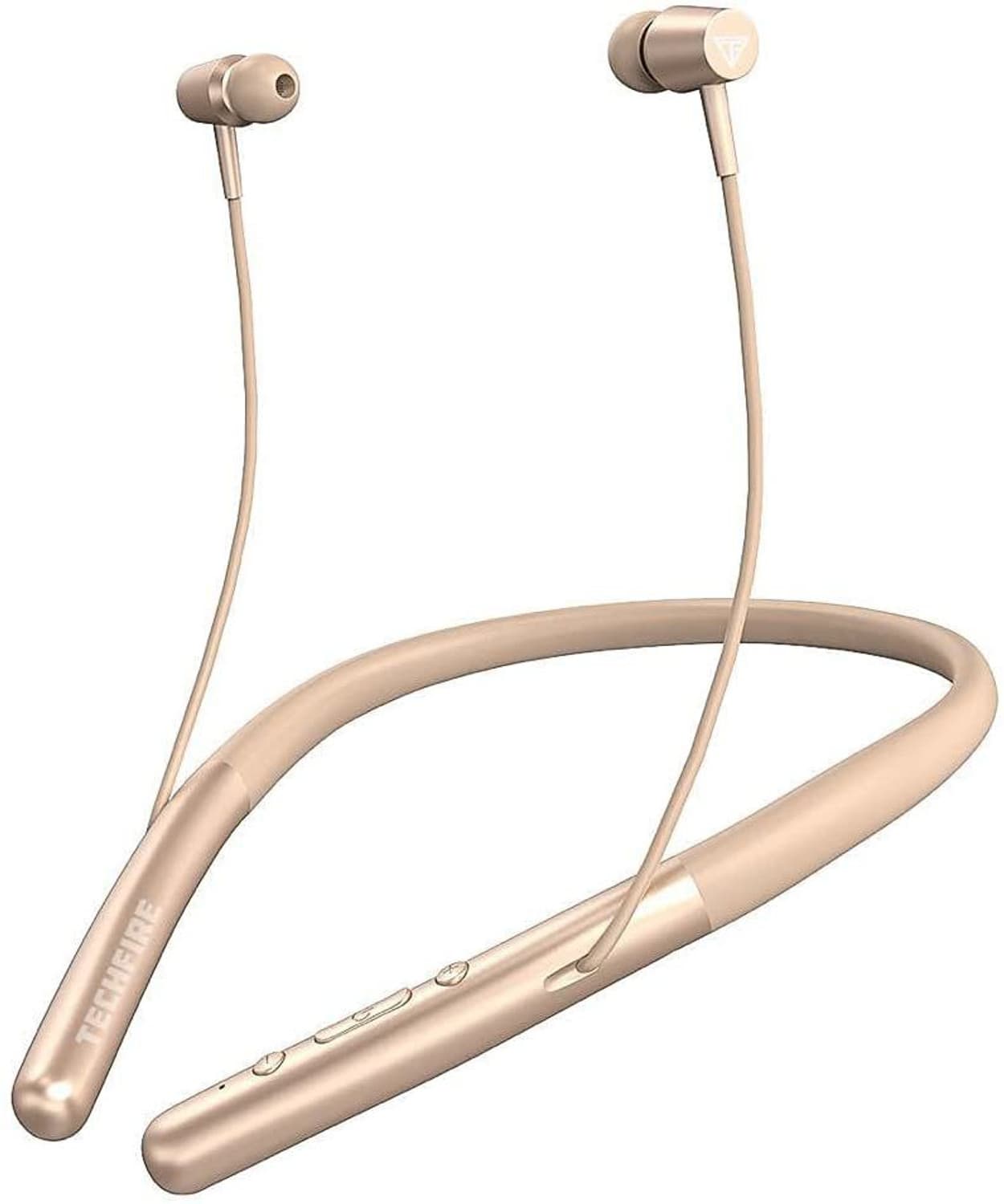 TECHFIRE Platinum Series Neckband- Bluetooth Neckband headphone Bluetooth Headset