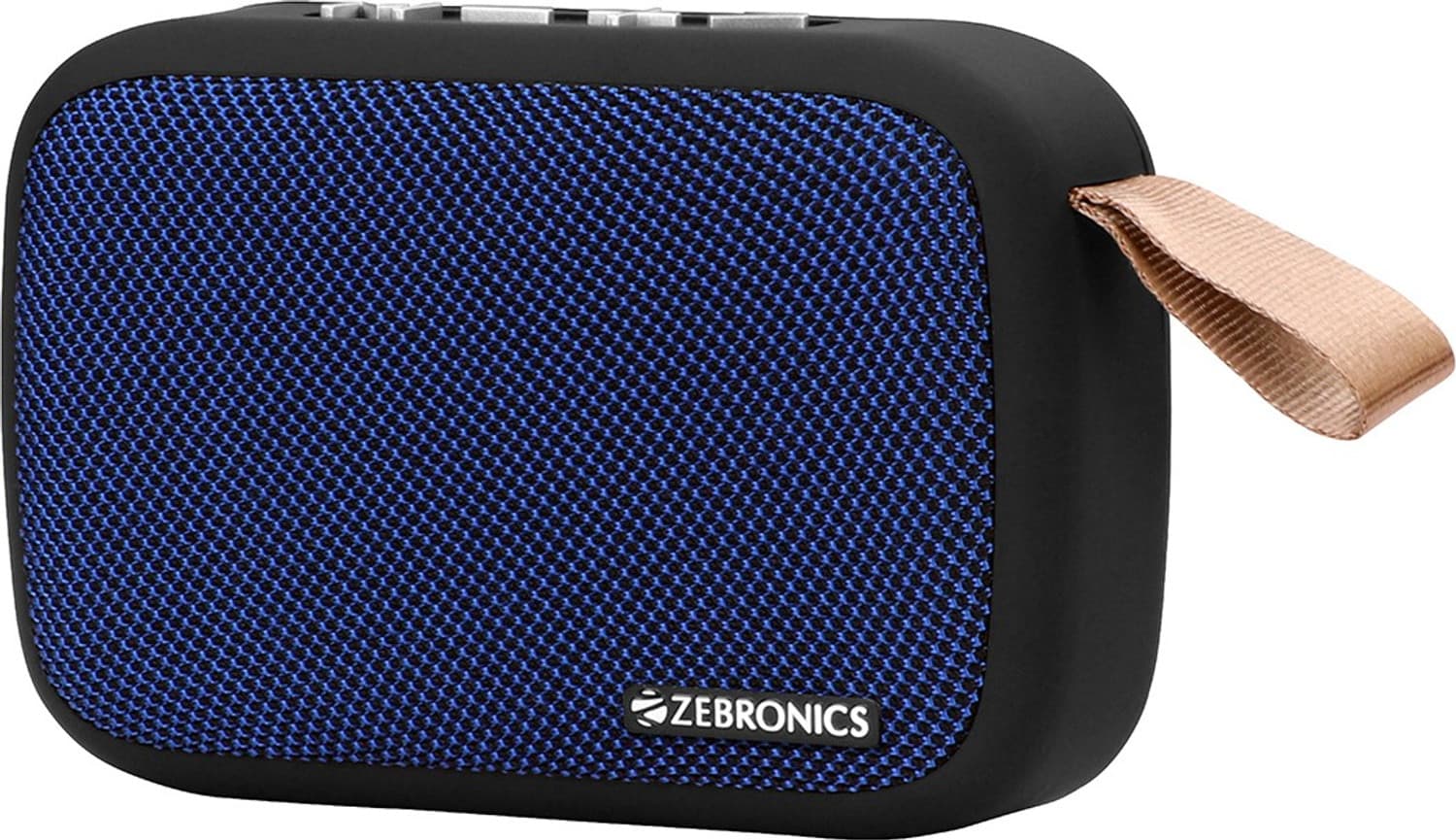 ZEBRONICS delight 3 W Bluetooth Speaker (Blue, Mono Channel)