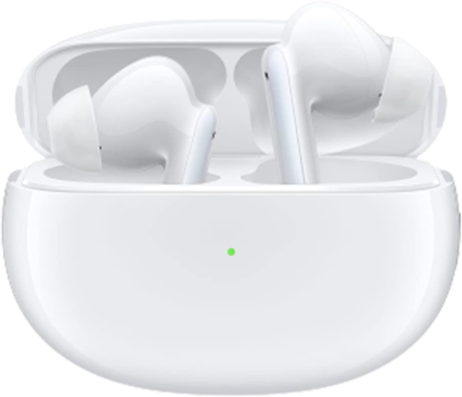 OPPO Enco X With Active Noise Cancellation Bluetooth Headset (White, True Wireless)