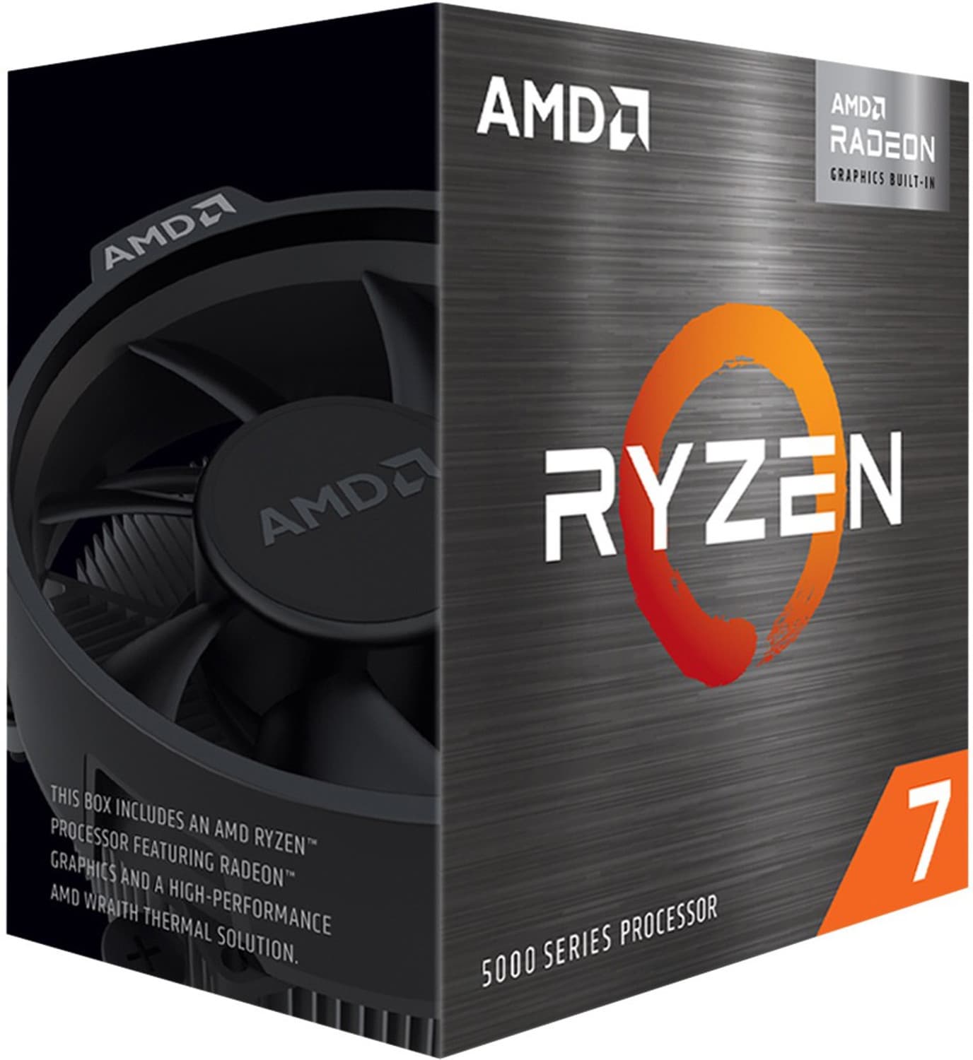 amd Ryzen 7 5700G 3.8 GHz Upto 4.6 GHz AM4 Socket 8 Cores 16 Threads 4 kB L2 16 kB L3 Desktop Processor (Grey)