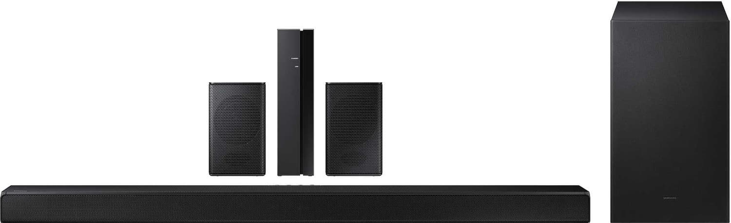 SAMSUNG HW-A670/XL Dolby Digital 5.1 510 W Bluetooth Soundbar (Black, 5.1 Channel)