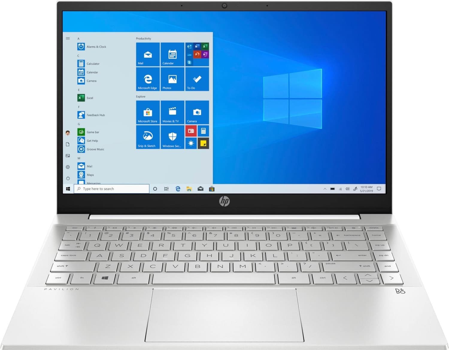 HP Pavilion Core i5 11th Gen - (8 GB/512 GB SSD/Windows 10 Home) 14-dv0543TU Thin and Light Laptop (14 Inch, Natural Silver, 1.41 Kg, With MS Office)