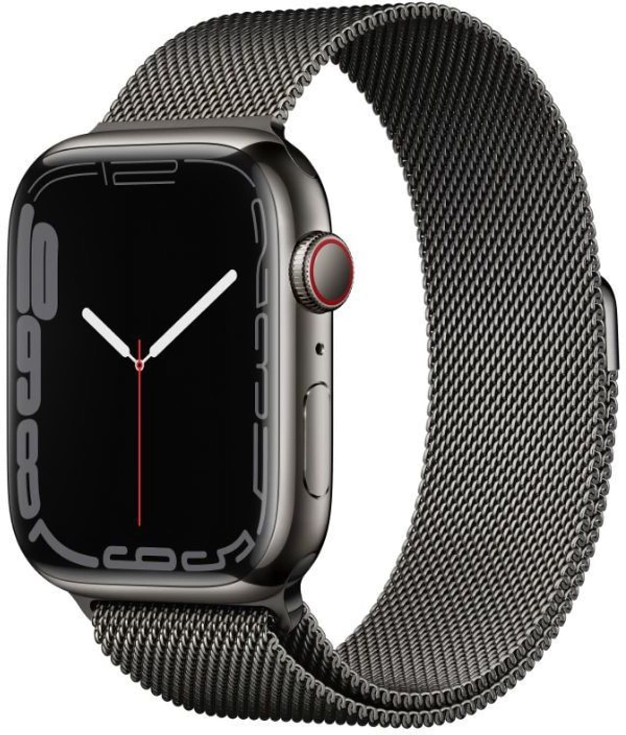 APPLE Watch Series 7 GPS + Cellular, MKL33HN/A 45 mm Stainless Steel Case