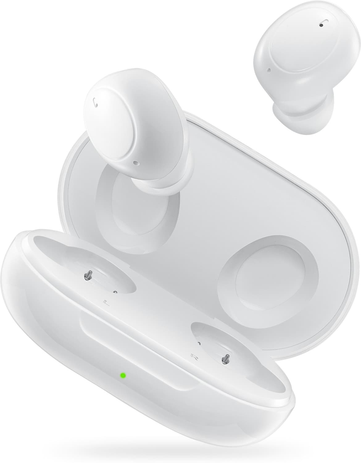 OPPO Enco Buds With 24 hours Battery Life Bluetooth Headset (White, True Wireless)