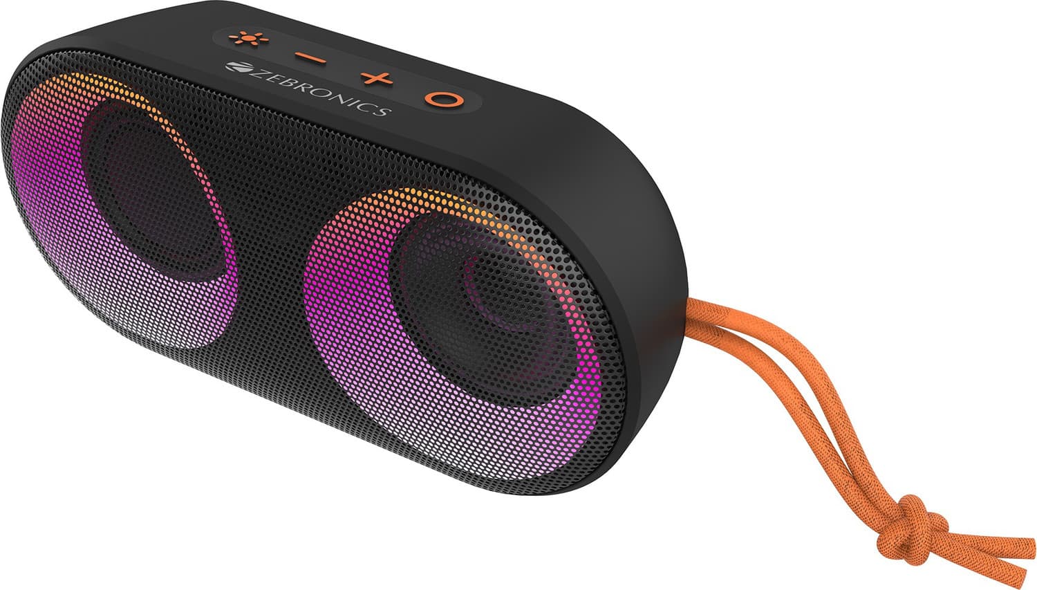 ZEBRONICS Zeb-Music bomb X mini with Google & Siri Assistant Smart Speaker (Black)