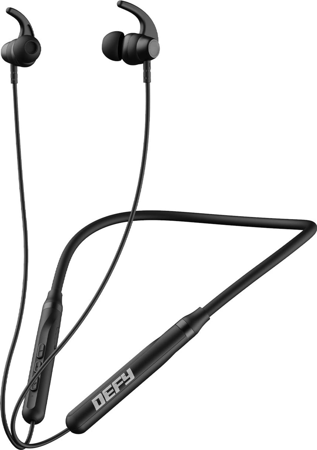 DEFY CrestX with 16 Hours Playtime and Low Latency Bluetooth Headset (Active Black, In the Ear)