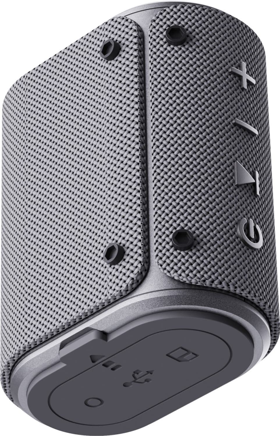 boAt Stone Grenade 5 W Portable Bluetooth Speaker with Google & Siri Assistant Smart Speaker (Lighting Silver)