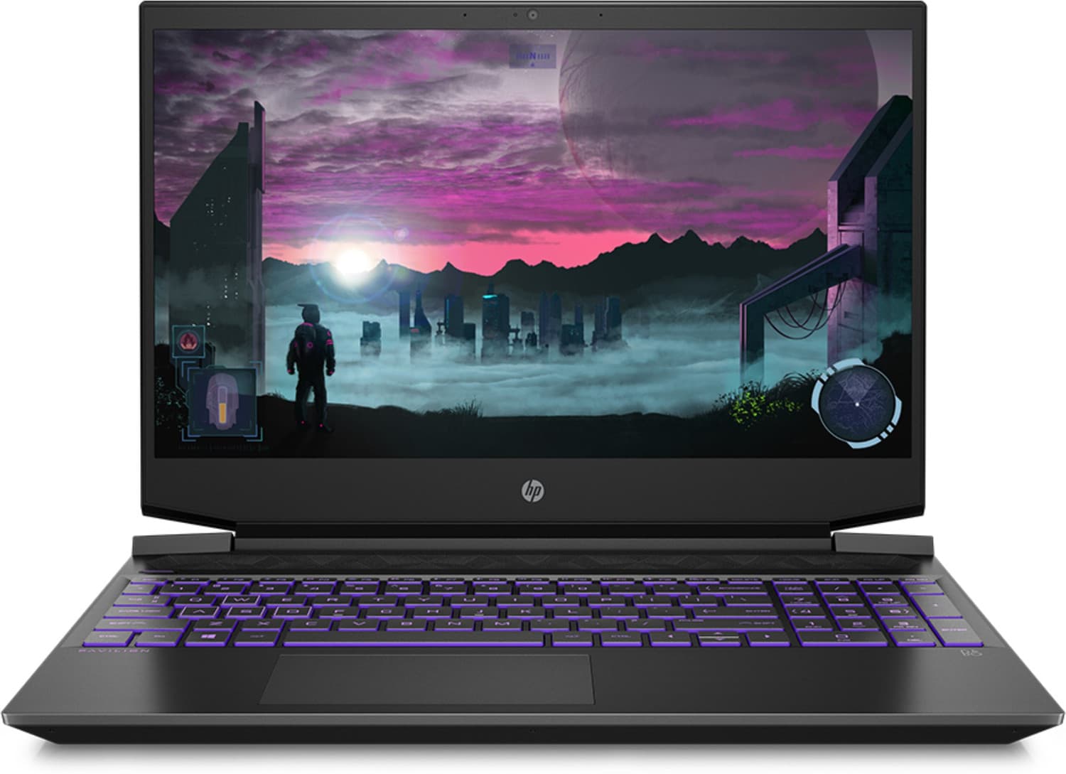 HP Pavilion Ryzen 5 Hexa Core 5600H - (8 GB/512 GB SSD/Windows 11 Home/4 GB Graphics/NVIDIA GeForce GTX 3050) 15-EC2145AX Gaming Laptop (15.6 inch, Shadow Black & Ultra Violet, 1.98 kg)