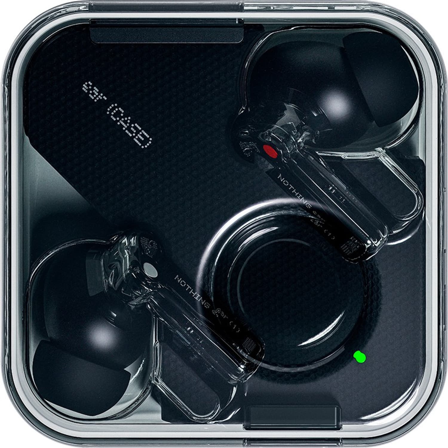 Nothing ear (1) Bluetooth Headset (Black, True Wireless)