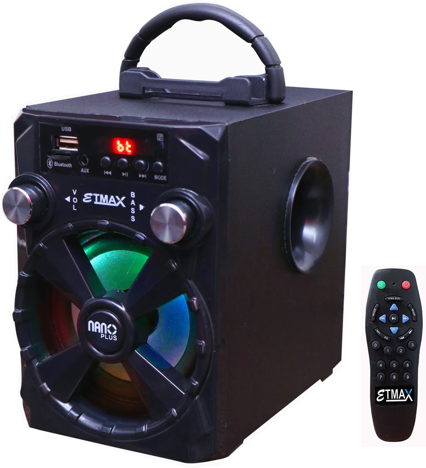 etmax NANO BLACK 30 W Bluetooth Home Theatre
