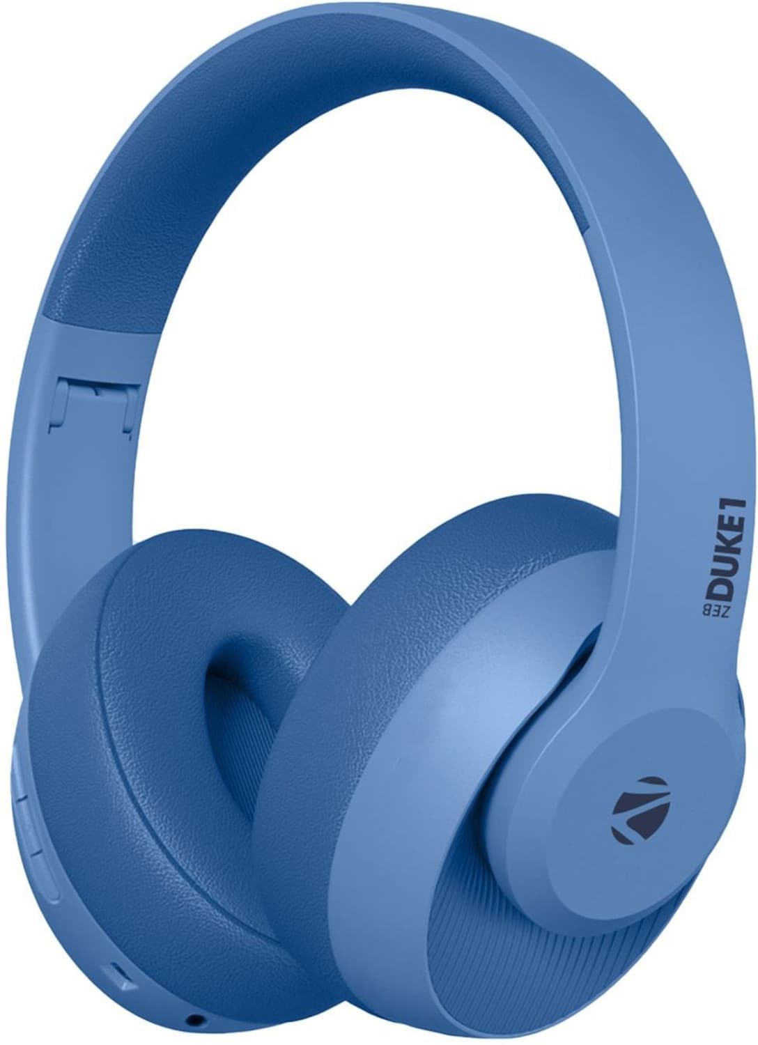 ZEBRONICS Zeb Duke 1 Wireless Headphone with Mic Bluetooth Headset (Blue, On the Ear)