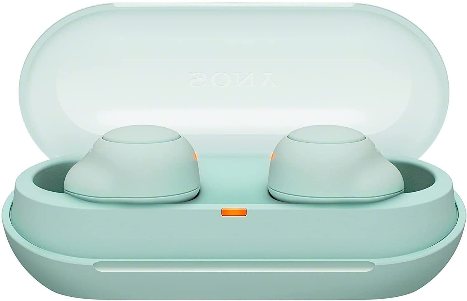 SONY WF-C500/WZ IN IPX4/20Hrs Battery Life Bluetooth Headset (Green, True Wireless)