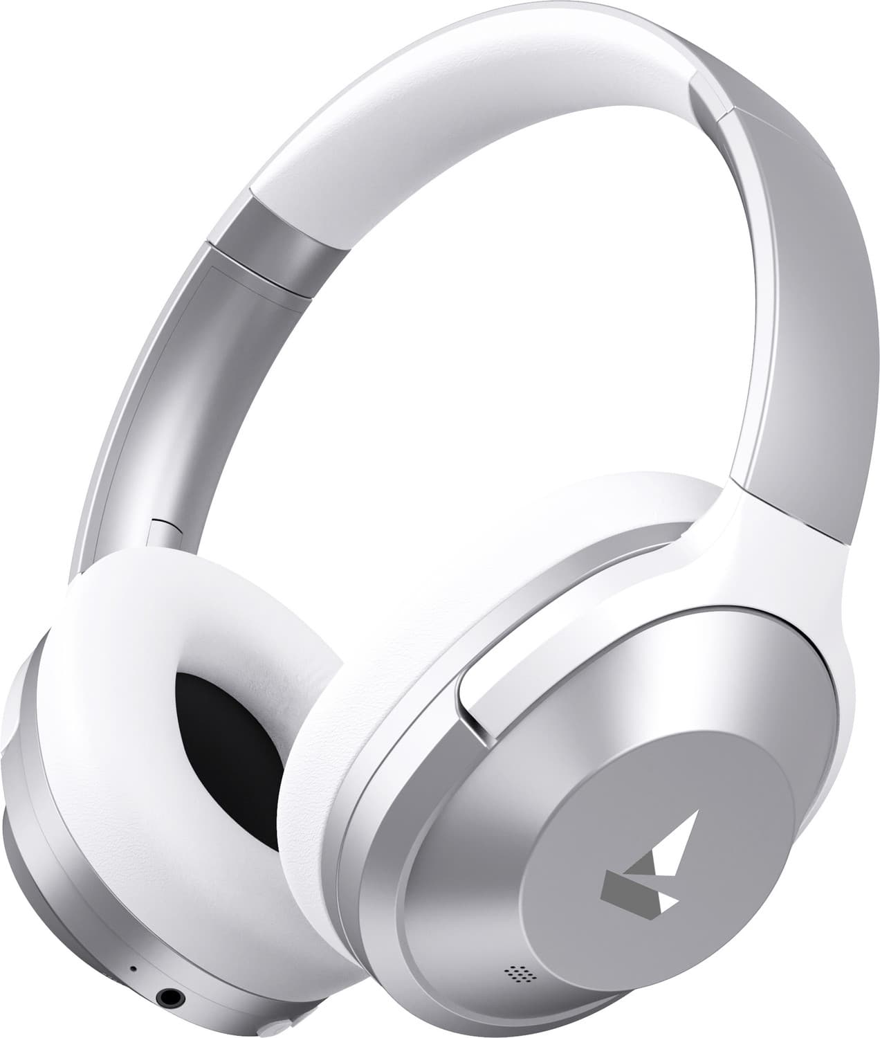 boAt Nirvanaa 751 ANC Hybrid Active Noise Cancellation Bluetooth Headset (Sterling Silver, On the Ear)